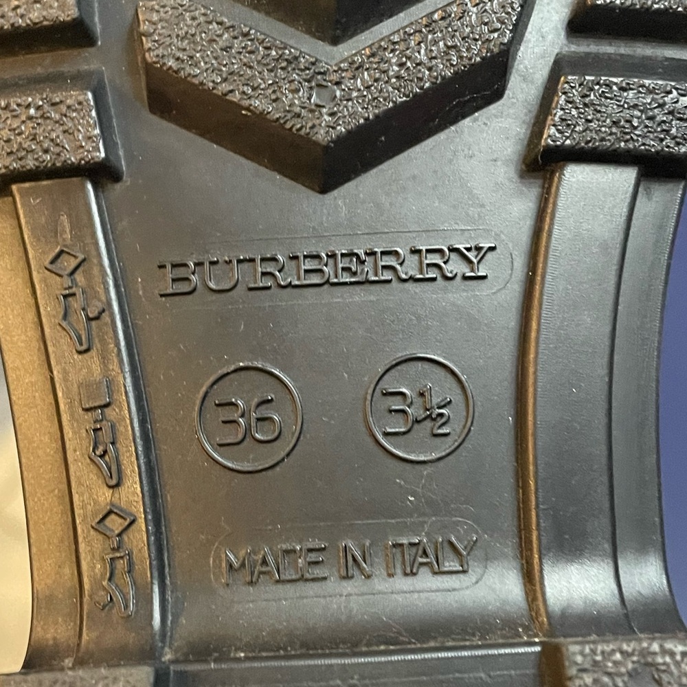 Burberry Nova Check ankle rain boots - Picture 2 of 5